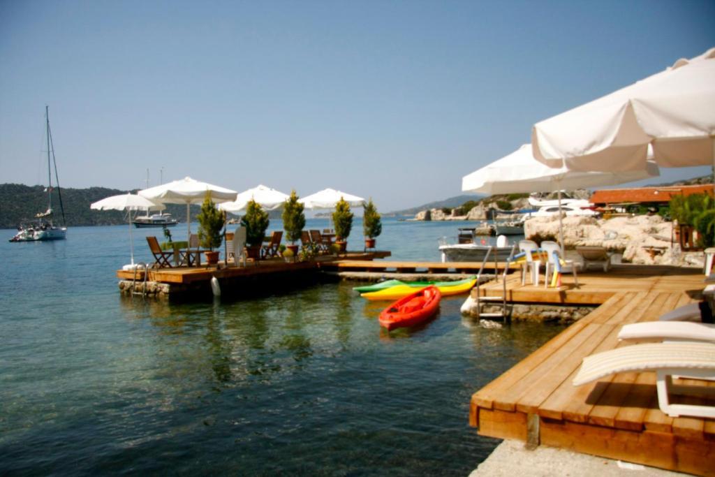 Sahil Pension Kaleucagız Buitenkant foto