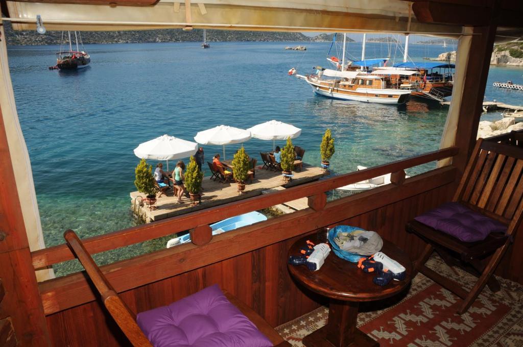 Sahil Pension Kaleucagız Buitenkant foto